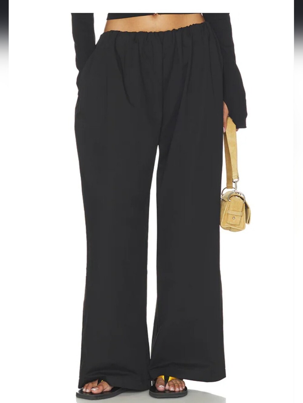 Tidekiss Pant in Noir